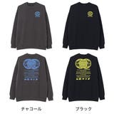 裏起毛アースロゴバックプリントトレーナー スウェット トップス | 子ども服 SHUSHU | 詳細画像13