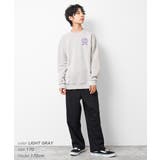 裏起毛アースロゴバックプリントトレーナー スウェット トップス | 子ども服 SHUSHU | 詳細画像10