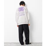 裏起毛アースロゴバックプリントトレーナー スウェット トップス | 子ども服 SHUSHU | 詳細画像11