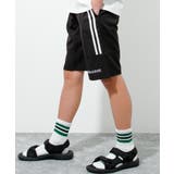 ブラック | CONVERSE 別注ドライポリサイドラインショートパンツ ボトムス | 子ども服 SHUSHU