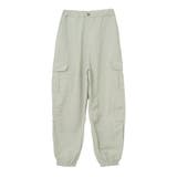 ライトグリーン | ナイロンカーゴジョガーパンツ ボトムス 子供服 | 子ども服 SHUSHU