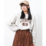 オートミール | LEXINGTONロングTシャツ トップス ロンT | 子ども服 SHUSHU