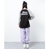 ロゴプリントラグランロングTシャツ トップス ロンT | 子ども服 SHUSHU | 詳細画像6 