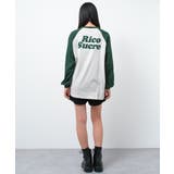 ロゴプリントラグランロングTシャツ トップス ロンT | 子ども服 SHUSHU | 詳細画像8 