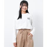 ロゴプリントロングTシャツ トップス ロンT | 子ども服 SHUSHU | 詳細画像5