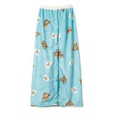 サックスブルー | ふわもこ巻きタオル 96cm丈 80cm丈 | 子ども服 SHUSHU