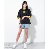 バックプリントリンガーTシャツ トップス 半袖 | 子ども服 SHUSHU | 詳細画像13