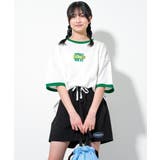 バックプリントリンガーTシャツ トップス 半袖 | 子ども服 SHUSHU | 詳細画像8