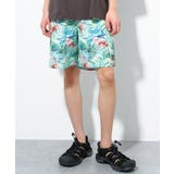 リーフプラント | 総柄スイムショートパンツ 水着 ビーチパンツ | 子ども服 SHUSHU
