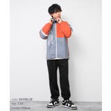 フード付きカラー切替ナイロンジャケット アウター 子供服 | 子ども服 SHUSHU | 詳細画像5