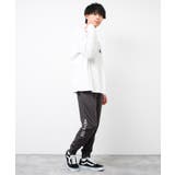 切替ロゴスウェットパンツ ボトムス ストレッチ | 子ども服 SHUSHU | 詳細画像3 