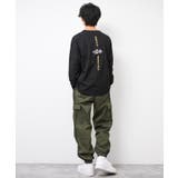 ワイドジョガーラインカーゴパンツ ボトムス 長ズボン | 子ども服 SHUSHU | 詳細画像10 