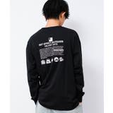 ブラック | FELLOW1975 ロングTシャツ トップス | 子ども服 SHUSHU