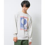 オートミール | CHANGE THE EARTHビッグトレーナー | 子ども服 SHUSHU