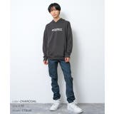 RATEFFECTバックロゴフーディー パーカー 裏毛 | 子ども服 SHUSHU | 詳細画像5 