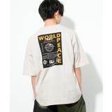 ライトグレー | PEACEポケBIG Tシャツ ポケット | 子ども服 SHUSHU