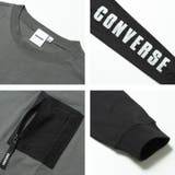 CONVERSE 別注CONVERSEポケット付袖ロゴロングTシャツ カットソー | 子ども服 SHUSHU | 詳細画像10 