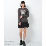 猫転写プリントロングTシャツ トップス ロンT | 子ども服 SHUSHU | 詳細画像2