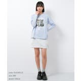 猫転写プリントロングTシャツ トップス ロンT | 子ども服 SHUSHU | 詳細画像5