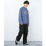 裏フリースワイドタックカーゴパンツ ボトムス 長ズボン | 子ども服 SHUSHU | 詳細画像7 