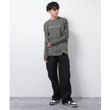 袖ロゴプリントロングTシャツ トップス ロンT | 子ども服 SHUSHU | 詳細画像3