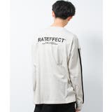 袖ラインバックプリントロングTシャツ トップス ロンT | 子ども服 SHUSHU | 詳細画像4 