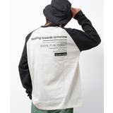 ラグランスリーブロゴロングTシャツ トップス ロンT | 子ども服 SHUSHU | 詳細画像3