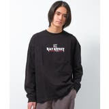 ブラック | NAVIGATIONロングTシャツ トップス ロンT | 子ども服 SHUSHU