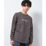 チャコールグレー | RUN AROUNDロングTシャツ トップス | 子ども服 SHUSHU