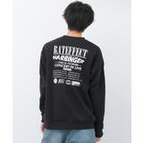 ブラック | 裏起毛RAT HARBINGERトレーナー トップス | 子ども服 SHUSHU