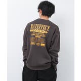 チャコールグレー | 裏起毛RAT HARBINGERトレーナー トップス | 子ども服 SHUSHU