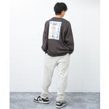 裏起毛WORLD PEACEスーパービッグトレーナー トップス | 子ども服 SHUSHU | 詳細画像10