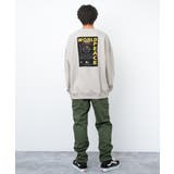 裏起毛WORLD PEACEスーパービッグトレーナー トップス | 子ども服 SHUSHU | 詳細画像12