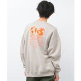 ライトグレー | 裏起毛RAT EARTHスーパービッグトレーナー トップス | 子ども服 SHUSHU