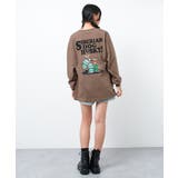 バックWOLFDOGプリントロングTシャツ トップス ロンT | 子ども服 SHUSHU | 詳細画像12