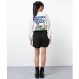 バックWOLFDOGプリントロングTシャツ トップス ロンT | 子ども服 SHUSHU | 詳細画像9
