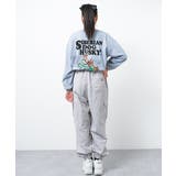 バックWOLFDOGプリントロングTシャツ トップス ロンT | 子ども服 SHUSHU | 詳細画像14