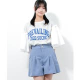 タックフレアショートパンツ ボトムス 半ズボン | 子ども服 SHUSHU | 詳細画像15