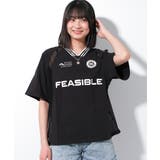 ブラック | メッシュ切替ゲーミングTシャツ トップス 半袖 | 子ども服 SHUSHU