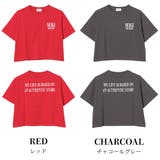 ロゴワイドクロップドTシャツ トップス 半袖 | 子ども服 SHUSHU | 詳細画像15