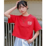 ロゴワイドクロップドTシャツ トップス 半袖 | 子ども服 SHUSHU | 詳細画像6