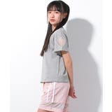 袖ハートオーガンジー刺繍Tシャツ トップス 半袖 | 子ども服 SHUSHU | 詳細画像6 
