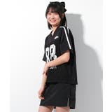 レースナンバリングTシャツ トップス 半袖 | 子ども服 SHUSHU | 詳細画像4