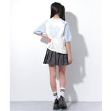 ショート丈ハートロゴラグランTシャツ トップス 半袖 | 子ども服 SHUSHU | 詳細画像12 