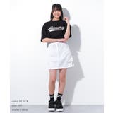 ショート丈ロゴアップリケTシャツ トップス 半袖 | 子ども服 SHUSHU | 詳細画像7