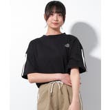 ブラック | 袖ラインバルーンTシャツ トップス 半袖 | 子ども服 SHUSHU