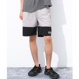 グレー | 配色切替スイムショートパンツ 水着 ビーチパンツ | 子ども服 SHUSHU