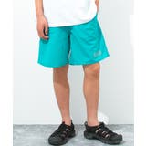 エメラルドグリーン | リフレクタープリントスイムショートパンツ 水着 ビーチパンツ | 子ども服 SHUSHU
