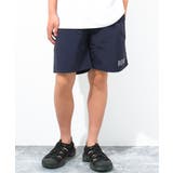 ネイビー | リフレクタープリントスイムショートパンツ 水着 ビーチパンツ | 子ども服 SHUSHU