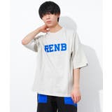 オートミール | ロゴプリントスーパービッグ半袖Tシャツ トップス 半袖 | 子ども服 SHUSHU